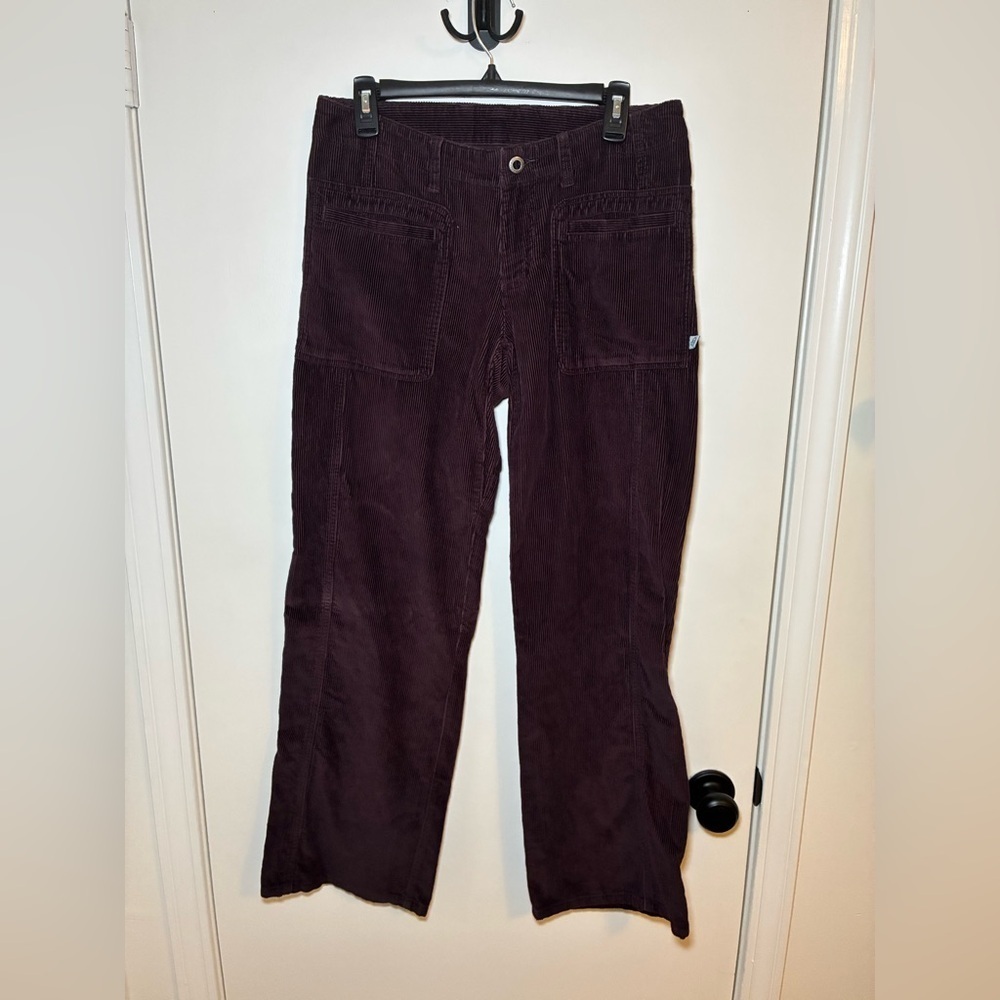 Patagonia Rhythm Purple Corduroy Pants Size 10